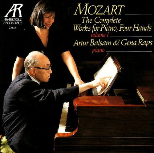W.A. Mozart/Vol. 1-Piano Works For 4 Hands@Balsam/Raps (Pno)